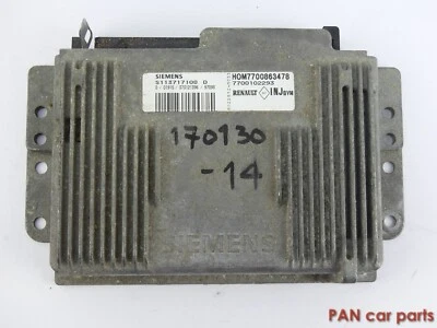 Centralina motore Renault Laguna I 1,8L HOM 7700863478, 7700102293 SIEMENS S11371 - Immagine 1 di 4
