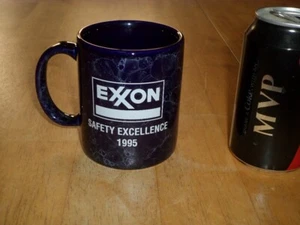 [EXXON OIL COMPANY] "SAFETY EXCELLENCE #1995 yr.", CERAMIC COFFEE CUP/ MUG, VINT - Picture 1 of 9