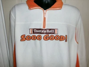 Damen Tootsie Roll Langarm 1/4 Reißverschluss Fleece Top Größe L Large - Bild 1 von 6