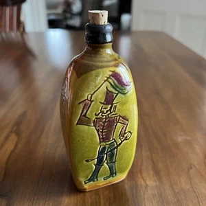 Vintage Hungarian Folk Art Glazed Pottery Bottle; Charming! Antique? - Picture 1 of 17