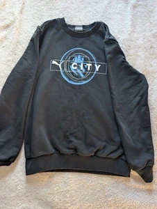 KIDS Puma Manchester City sweatshirt in excellent condition  - Picture 1 of 1