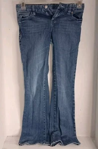 Old Navy Girl's Bootcut Jeans Adjustable Waist Size 14 - Picture 1 of 6