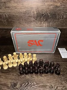 SAC Studio Anne Carlton Richard das Löwenherz Schachspiel mit Originalkarton ohne Brett - Bild 1 von 15