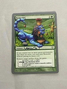 MTG Remodel Artist Proof Sketch and Signature Signed Grant-West - Picture 1 of 2