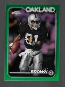 Tim Brown 2024 Topps Chrome Green Refractor #ED 95/99 - Bild 1 von 1