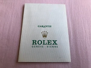 ROLEX 572.01.250 Certificado de garantía 1973 "" - Picture 1 of 8