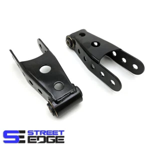 Street Edge 1997-2003 Ford F-150 Half Ton 2" Rear Lowering Drop Shackles Set - Picture 1 of 6