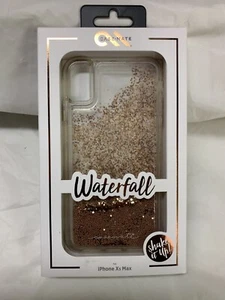 Funda Case-Mate Waterfall Series para Apple iPhone XS Max (brillo dorado) - Imagen 1 de 3
