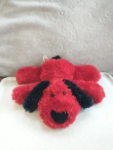 Dan Dee Collector's Choice Cane Rosso Sdraiato Peluche Imbottito 12" San Valentino Luv - Foto 1 di 9
