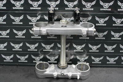 Honda CRF450R 2013 OEM horquillas delanteras inferior superior triple árbol vástago abrazadera 53219-hombres- Foto 1 de 4