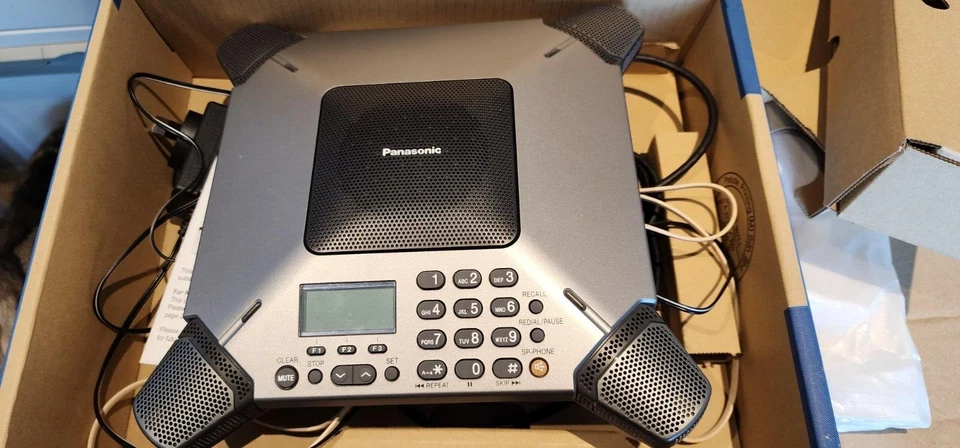 Panasonic TX-TS730 Conference Recording Speakerphone: As New Condition - image 1 of 4
