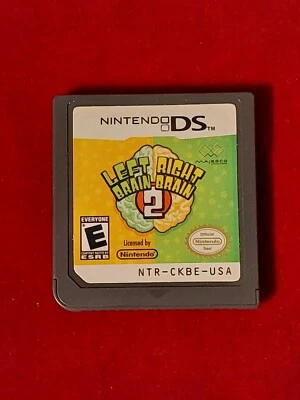 LEFT BRAIN RIGHT BRAIN 2 2008 Nintendo DS Game Only Near MINT Condition - Image 1 of 2
