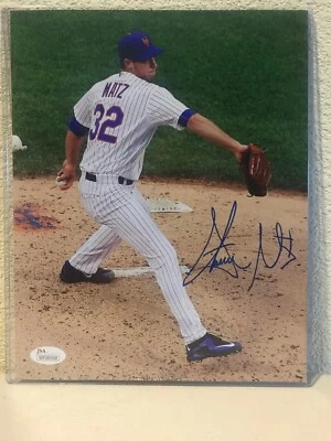 Steven Matz Signed New York Mets 8x10 Photo JSA - Image 1 of 4