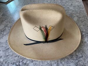 Stetson Cowboy Natural - Hat Straw - 7 3/8 