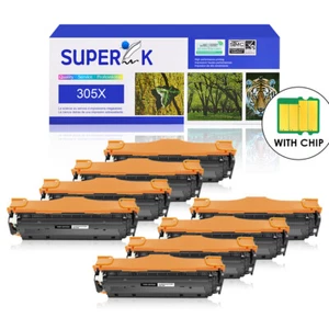 8PK CE410X Black Toner Cartridge 305X LaserJet Pro 300 color M351 M375nw For HP - Bild 1 von 24