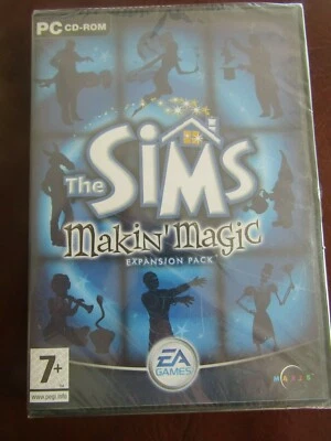 NEW & SEALED - THE SIMS MAKIN MAGIC EXPANSION PACK PC CD-ROM - RARE NEW SEALED - Image 1 of 2