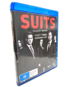 Suits Blu-ray Season 7 Part Two Episodes 11-16 Region Free Drama TV Series VGC - Foto 1 di 6