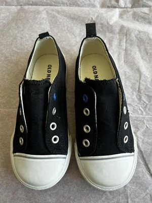 Tenis sin cordones Old Navy unisex niños niñas niños pequeños negros talla 11 - nuevos sin etiquetas Foto 1 de 4