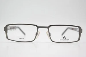Rodenstock R 4825 Titanium Silver Bronze Square Eyeglass Frame New - Picture 1 of 6