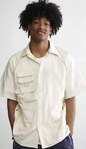 NUEVA CAMISA AAIDAS REVELAR OVERSIZE Para Hombre 2XL Botones a Presión LEER ENVÍO RÁPIDO j - Imagen 1 de 21