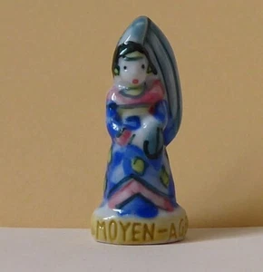 Fève Les Costumes d' Epoque - 1993 - Femme au Moyen Age - Picture 1 of 1