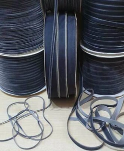Slate Grey Luxury Velvet Ribbon 3mm to 38mm 1 to 5 Metres - Picture 1 of 1