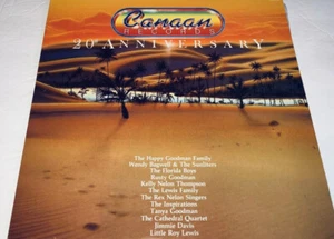 Canaan Records 20th Anniversary Vinyl Gospel Music Compilation LP 66C1 - Imagen 1 de 8