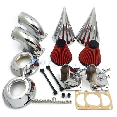Double Spike Air Cleaner Intake Filter Kits For 2006-2020 2012 Boulevard M109/R - Image 1 of 4