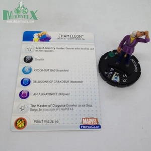 Heroclix Web of Spider-Man conjunto Camaleón #019 ¡Figura poco común con tarjeta! - Imagen 1 de 1