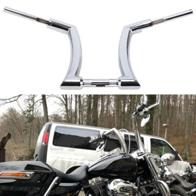Manillar 16" Ape Hanger 2" FAT BARS apto para Harley Touring Heritage Softail Foto 1 de 4