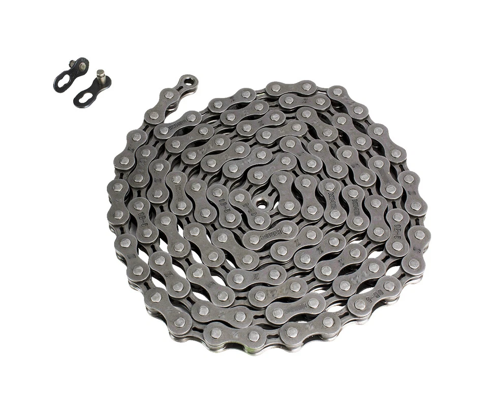 KMC Chain 5/6 Speed 1/2 x 3/32 116L 升 灰色 Z6 — 第 1/2 张图片