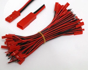 Juego de 50 15cm JST Conector Enchufe 22AWG Cable Para RC BEC Batería Lipo - Imagen 1 de 4