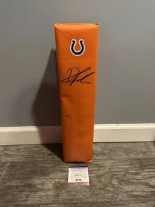 DARIUS RUSH SIGNED INDIANAPOLIS COLTS TOUCHDOWN PYLON PSA/DNA COA AUTOGRAPHED - Picture 1 of 3