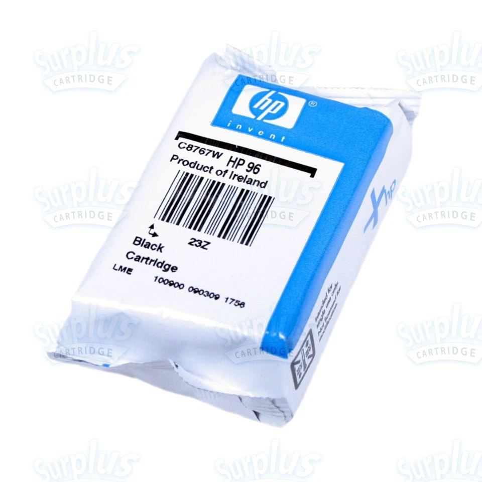 Tinta negra original HP 96 Photosmart 2610 2710 8038 8049 8050 8150 B8350 Foto 1 de 1