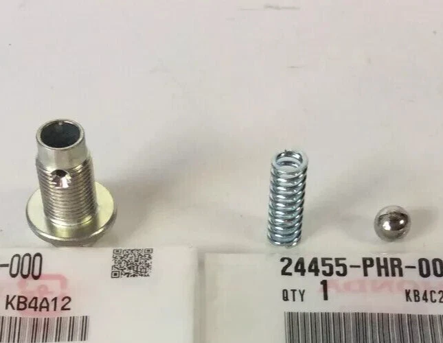 Оригинальный комплект болтов фиксатора пружины переключения передач вилки коробки передач Honda серии K B D F - Изображение 1 из 1