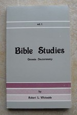 Estudo Da Bíblia Genesis-deuteronômios ~ R L Whiteside Igreja de Cristo ~ como Novo!