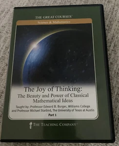 The Great Courses The Joy Of Thinking Classical Mathematical Ideas 2 DVD Set - Picture 1 of 3