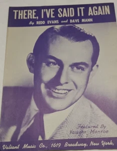 Vintage Noten There I've Said It Again von Redd Evans An Dave Mann 1941 - Bild 1 von 6