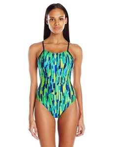 N.W.T Speedo Women's Pro LT Rio Lights Free Back One Piece Swimsuit Size 28 - Picture 1 of 2