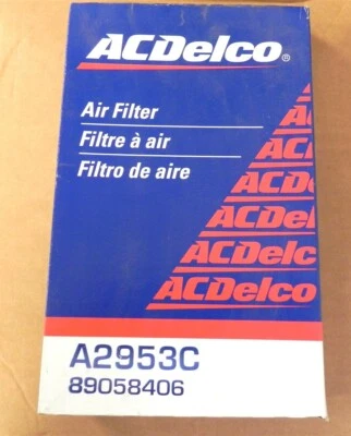 2003-04-05 SATURN ION AIR FILTER AC# A2953C NEW OLD STOCK IN ORIGINAL BOX NICE - Image 1 of 3