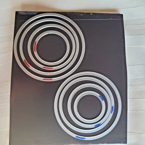 Stampin up Sizzix Metal Dies, Circles (8 total dies) - Picture 1 of 1