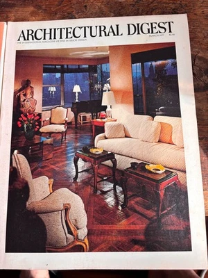 ARCHITECTURAL DIGEST March 1977 Fred Astaire ~ Kauai ~ Classic Photography - Image 1 of 2