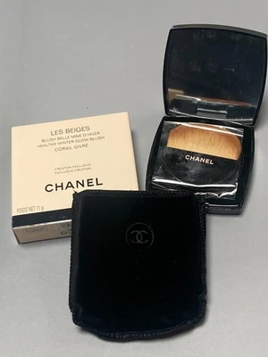 Nuevo en caja Chanel Les Beiges Saludable Invierno Brillo Rubor Corail Givre 186.627! Foto 1 de 2