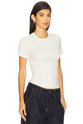 Skims хлопок Джерси футболка - сажа - маленький - Изображение 1 из 3