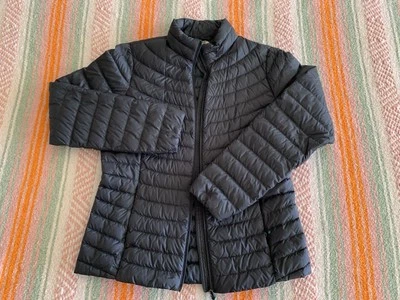 Chaqueta cortavientos para mujer 32 Degrees Heat azul marino talla pequeña Foto 1 de 4