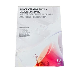 Adobe Creative Suite 3 (CS3) Design Standard Software | For MAC - Picture 1 of 4