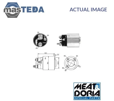 46131 STARTER SOLENOID SWITCH MEAT & DORIA FOR PEUGEOT PARTNER,307,206,207 - Image 1 of 4