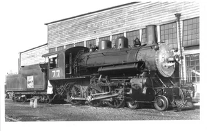 25EE113 RP WESTERN PACIFIC RAILROAD 4-6-0 LOCO #77 - Picture 1 of 1