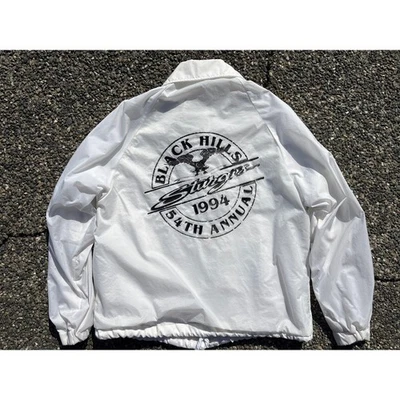 De colección Sturgis 1994 Black Hills 54º Anual Mujer Motociclista Moto Chaqueta Foto 1 de 4