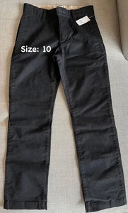 GAP Boy's Black Pants ~ Brand New ~ Size 10 - Picture 1 of 1